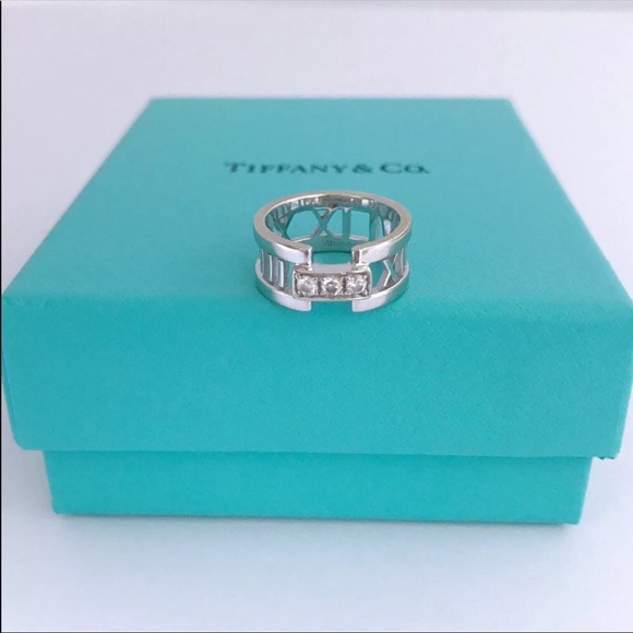 Tiffany & Co. Jewelry - ❤️FINAL PRICE❤️ Tiffany & Co Diamond Atlas Ring